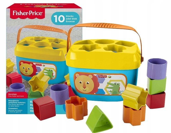 Fisher Price Pierwsze Klocki Malucha Ffc84