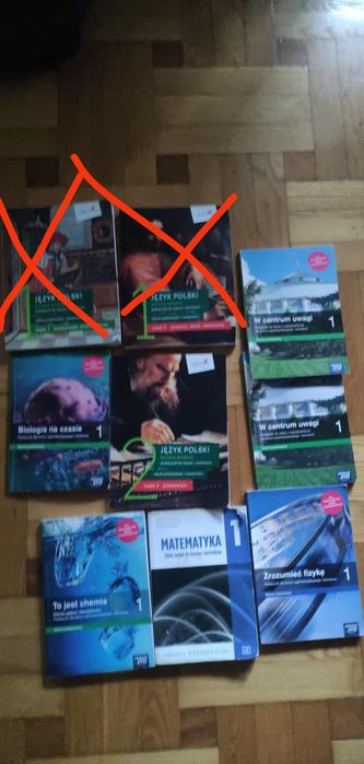 Książki do liceum/technikum 1 klasa