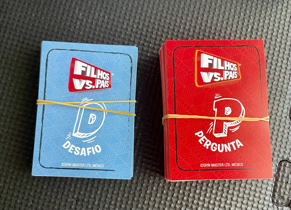 Jogo Perguntas Filhos vs. Pais NOVO