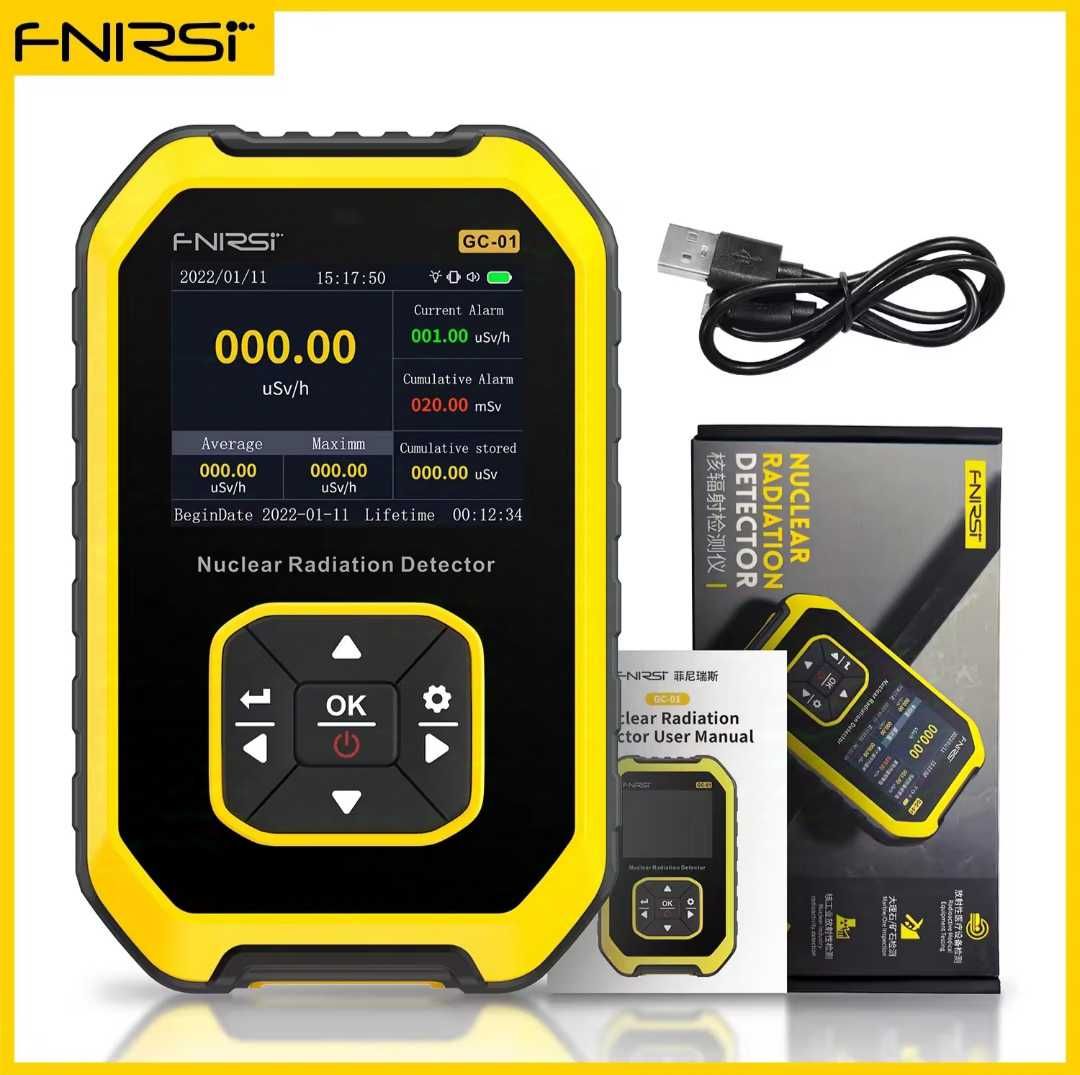 Дозиметер-радіометер FNIRSI GC-01