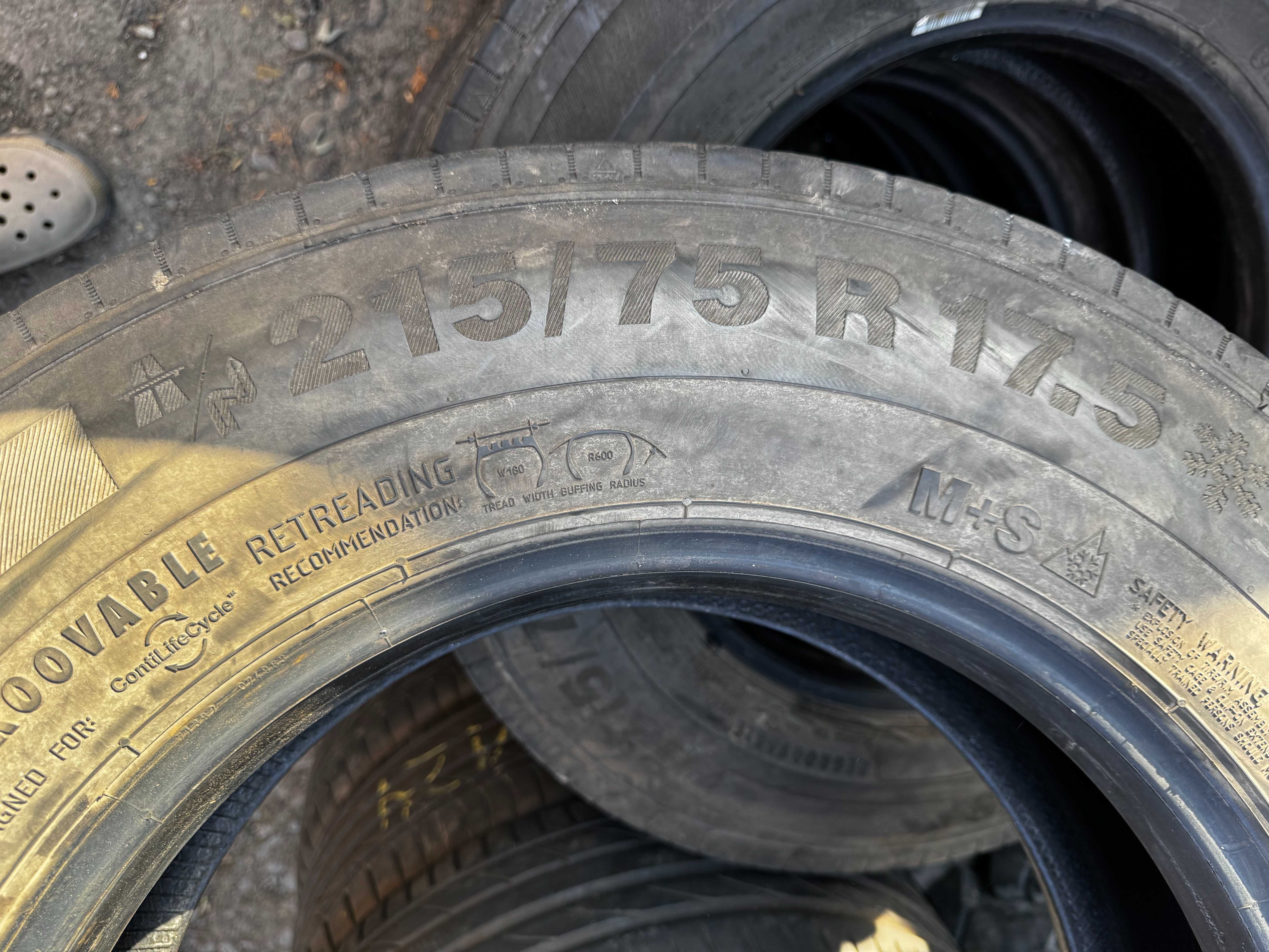 Вантажні шини CONTINENTAL 215/75 R17,5 Conti Scandinavia HT3