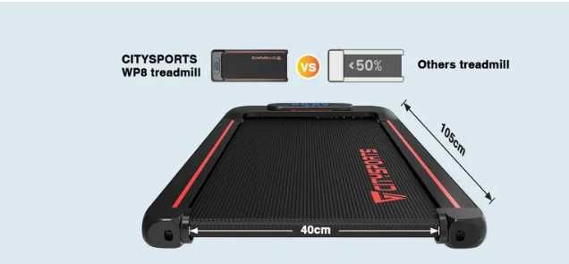 Fitness walker Modelo CS-WP8 Red&Black