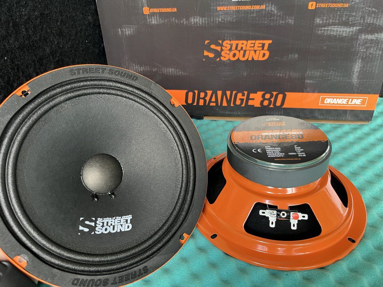 Акустика STREET SOUND ORANGE 80 динаміки колонки