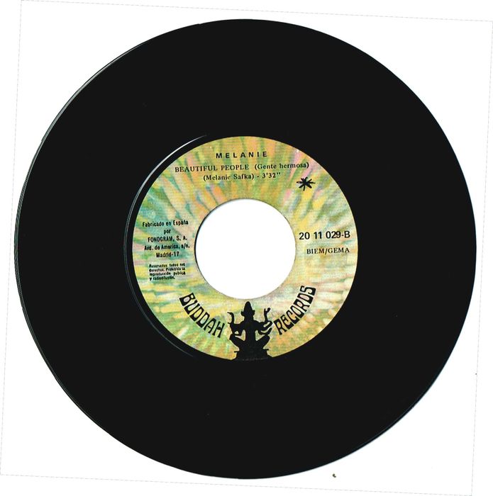 Melanie - Lay down - Buddah Records 1970- Disco EP 45 rpm -