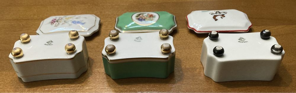3 guarda-jóias da Electro Cerãmica do Candal