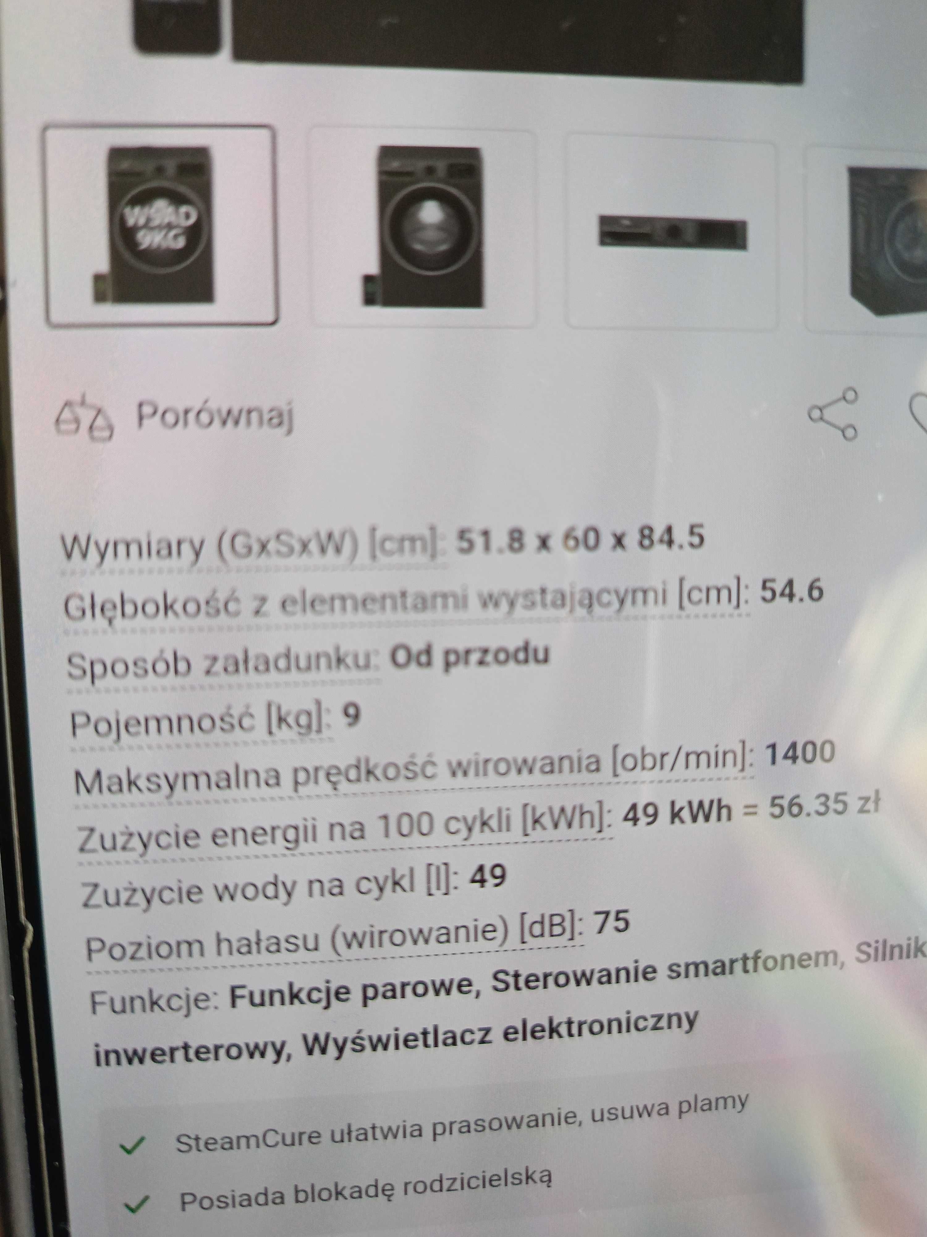 Pralka automatyczna BEKO