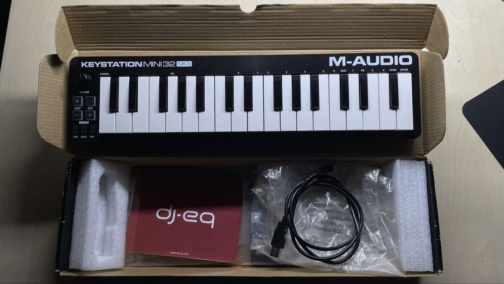 Міді клавіатура M-audio KEYSTATION MINI 32 MK3 (midi keyboard)