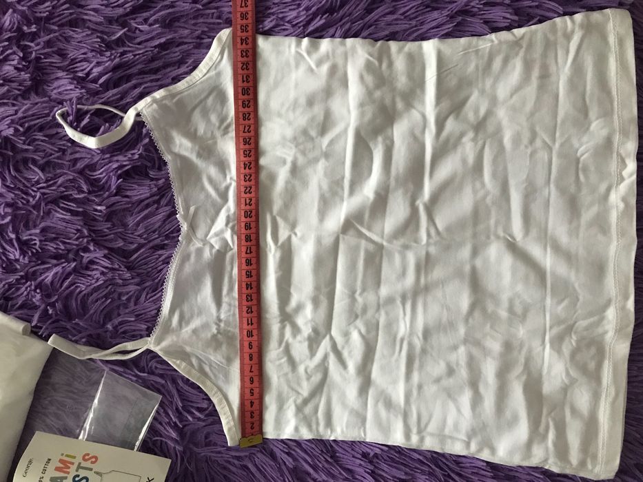 Майка на тонких бретелях