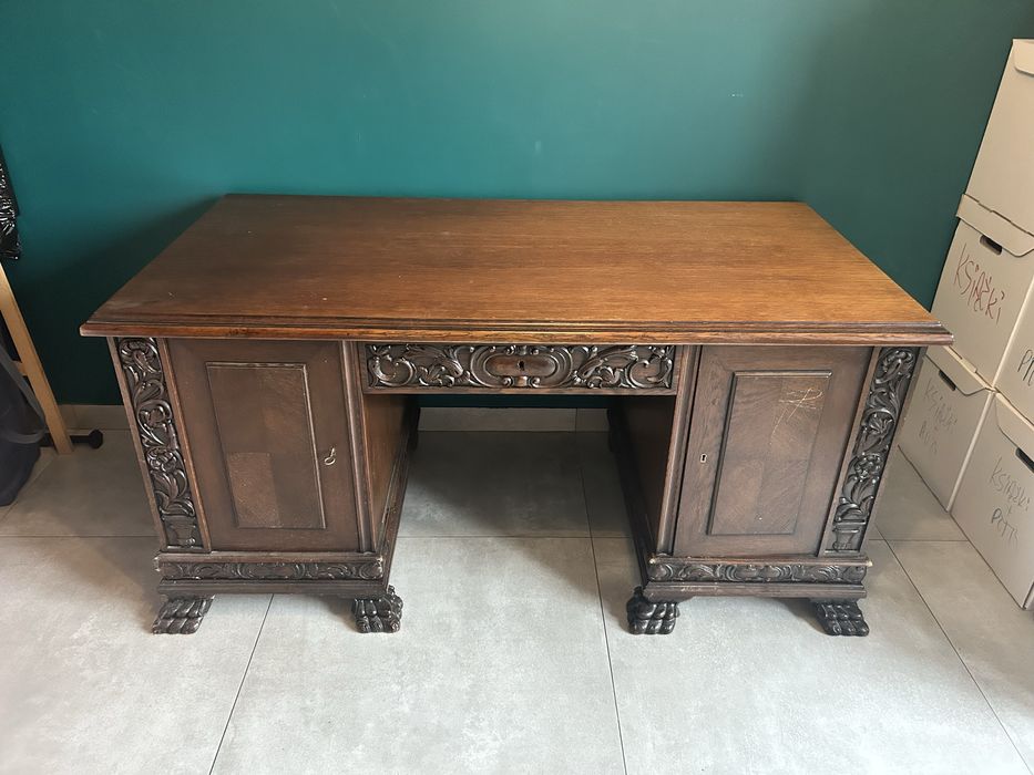 Biurko dębowe ANTYK