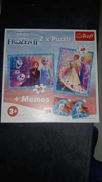 Memory i puzzle Frozen