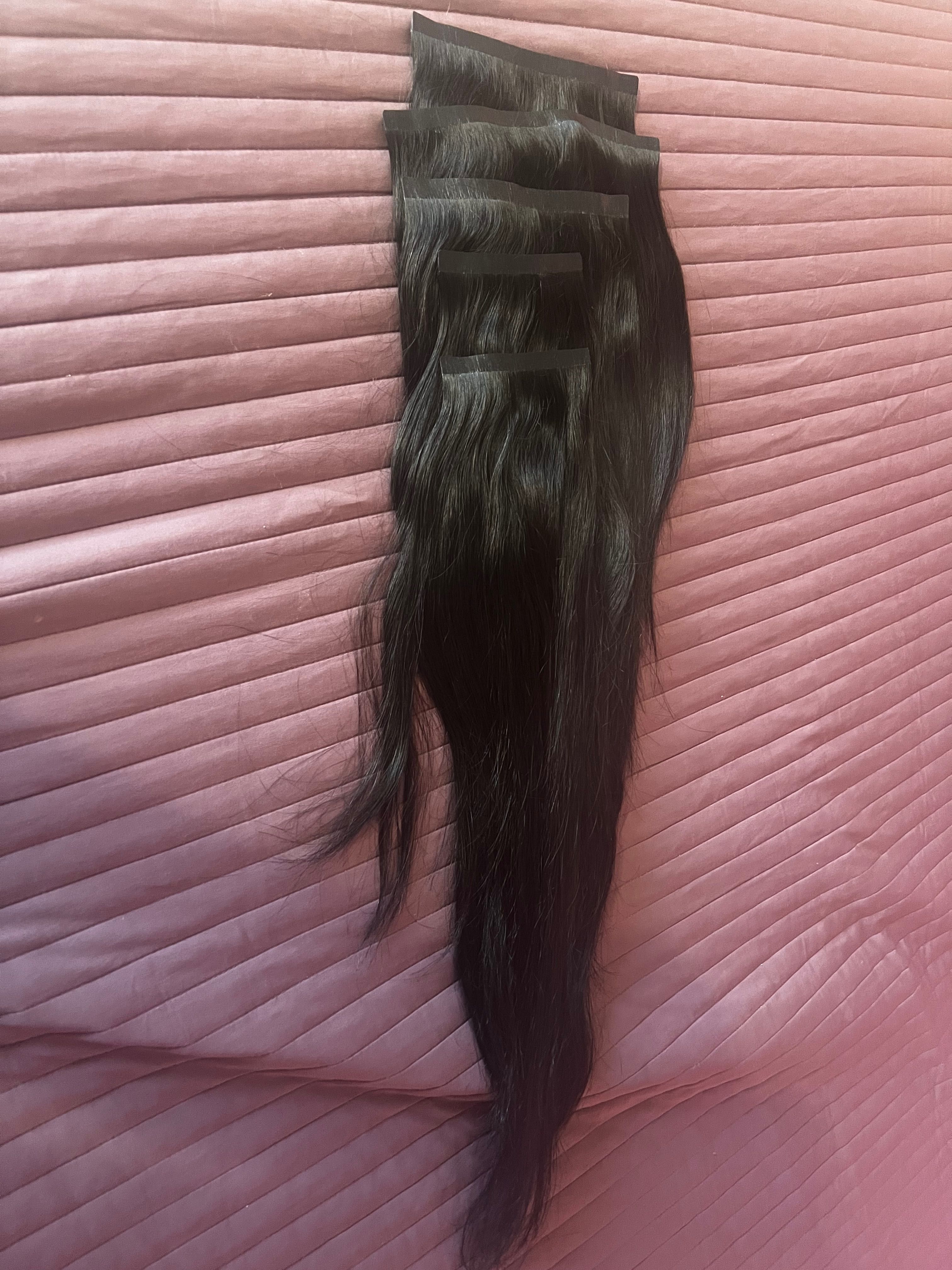 Włosy clip in 60 cm 210 gram indyjskie
