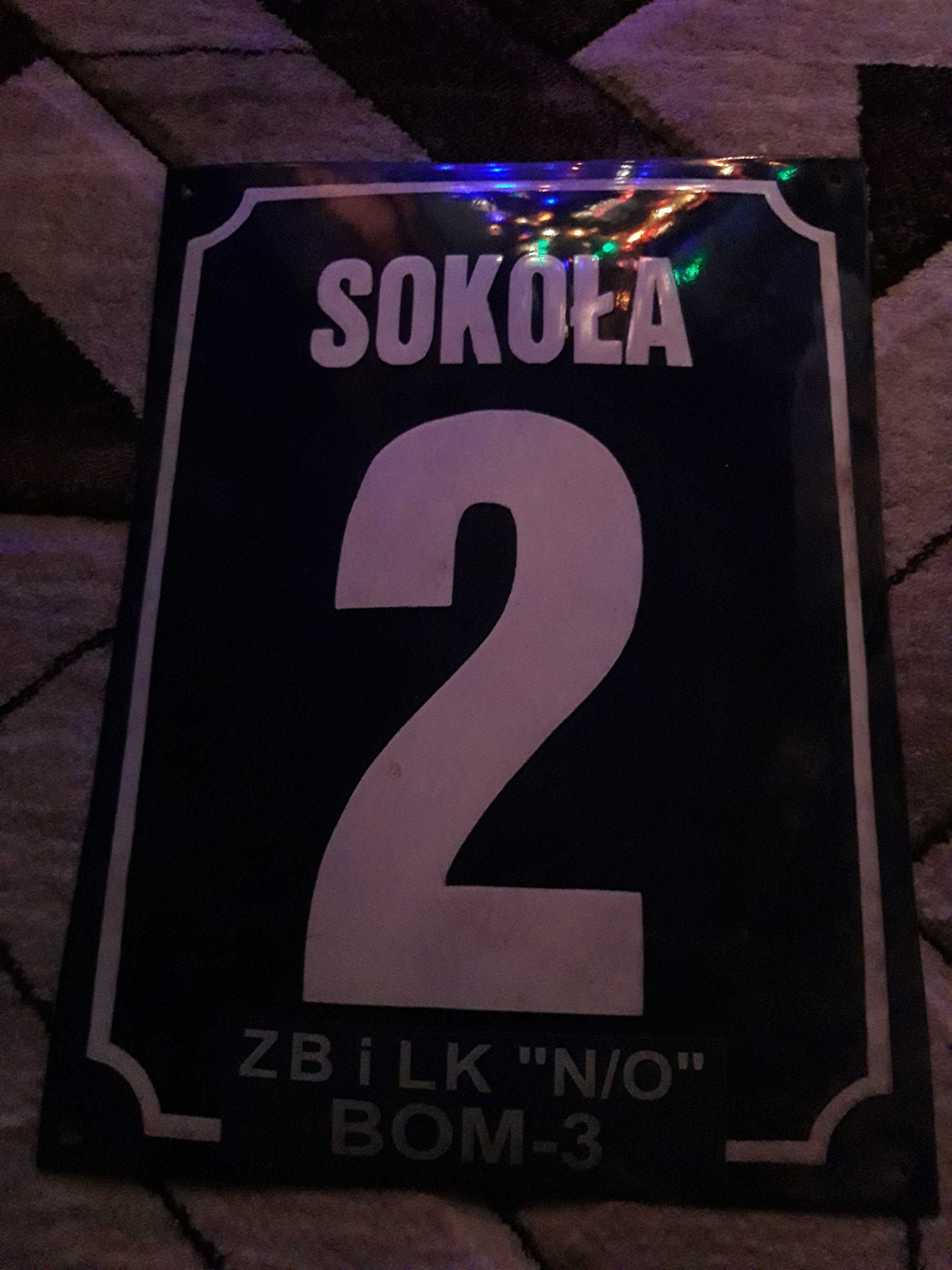 szyl z nazwą ulicy