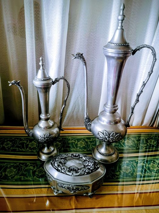 Conjunto estanho como novo