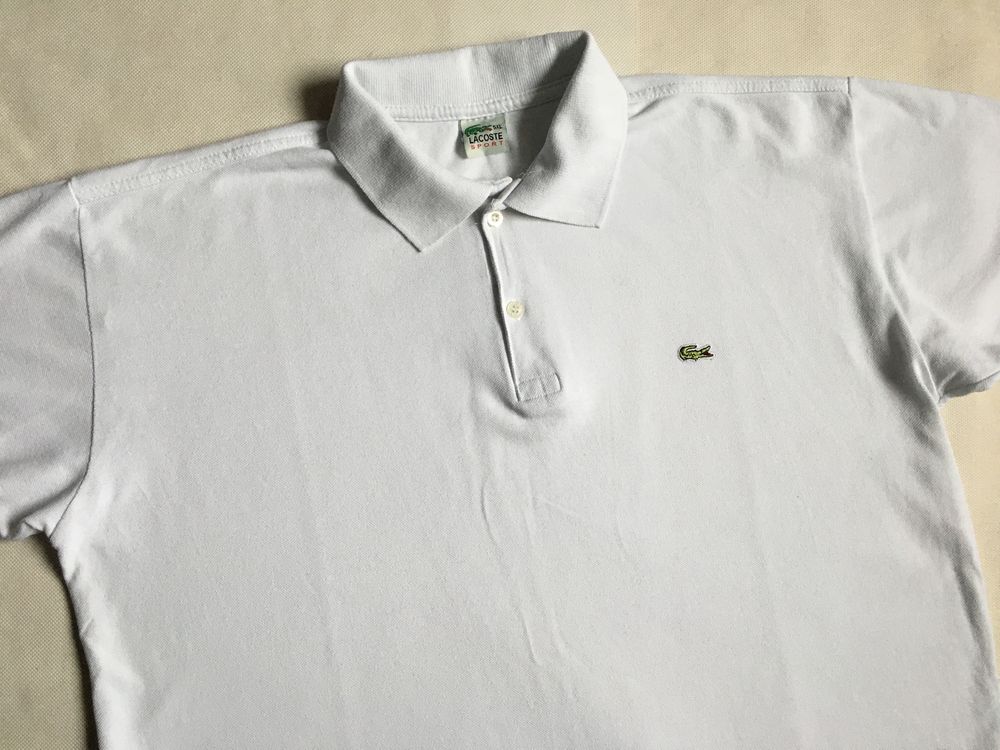 Lacoste koszulka polo męska biel XL regular fit lauren klein tommy