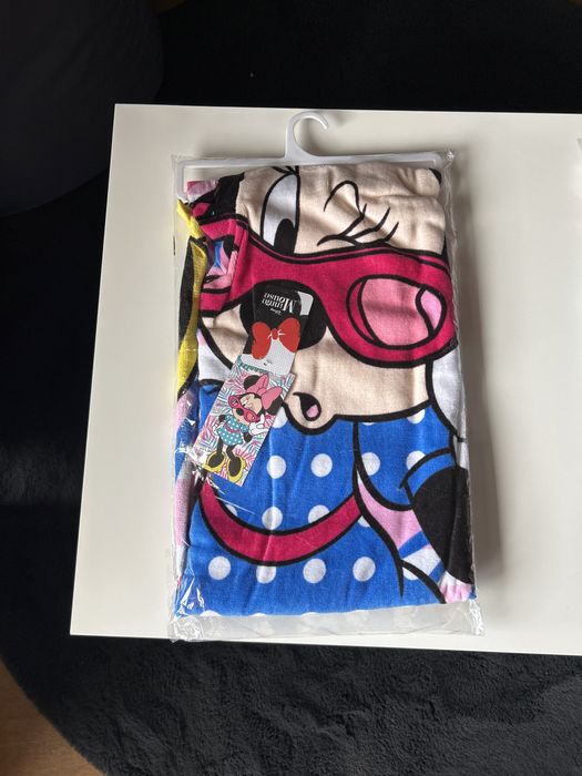 Ręcznik plażowy dla dzieci, 70x140, wzór Myszka Minnie