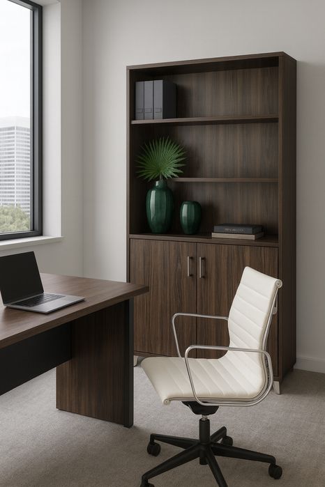 Witryna biurowa szafa biurowa,  120 x 40 x 200 cm outlet, -50% ceny!