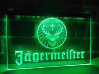 Tablica świetlna / Baner / Neon LED Jagermeister (dostępna opcja RGB)