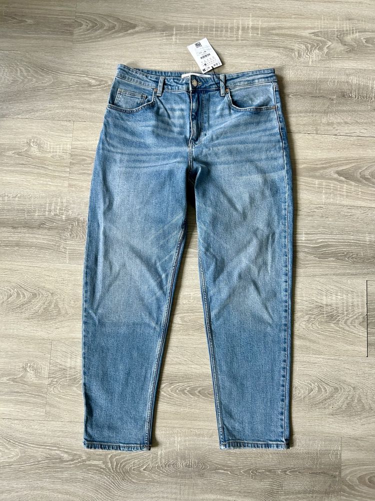 Bershka mom slim nowe jeansy r42 spodnie