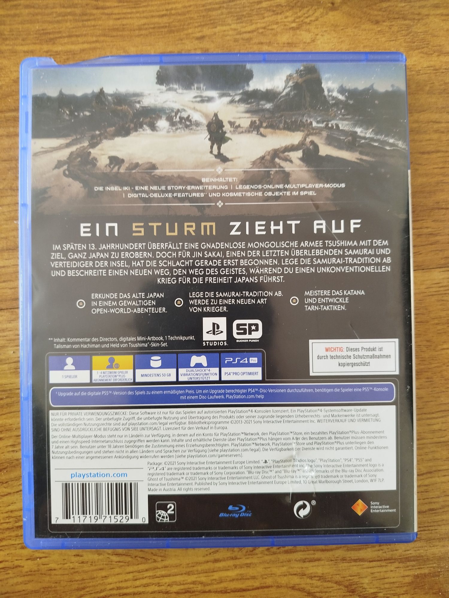 PS4 Ghost of Tsushima Director's Cut