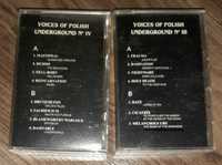 Kasety mc Voices of Polish Underground III i IV. Death black metal