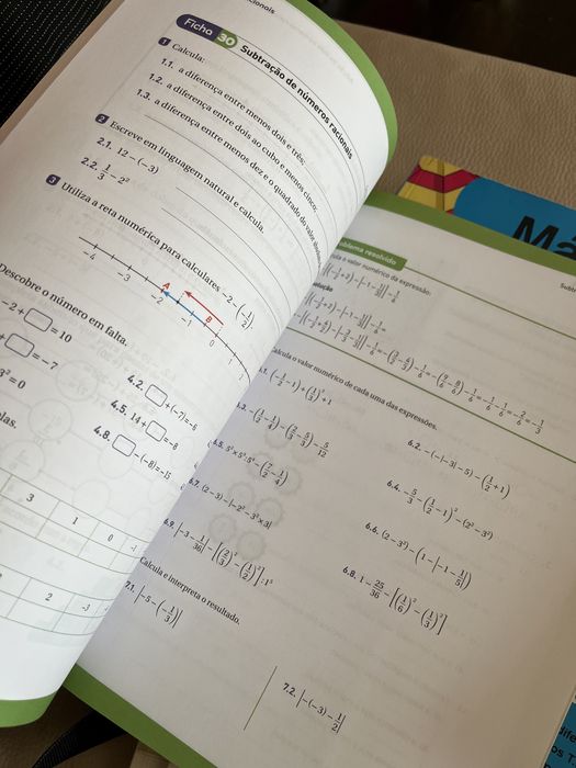 Livro Máximo 6.º ano - Caderno Fichas/ Máximo do Aluno