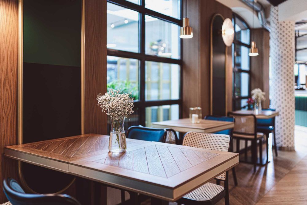 PODSTAWA stalowa, stolika do restauracji - POLSKI PRODUCENT