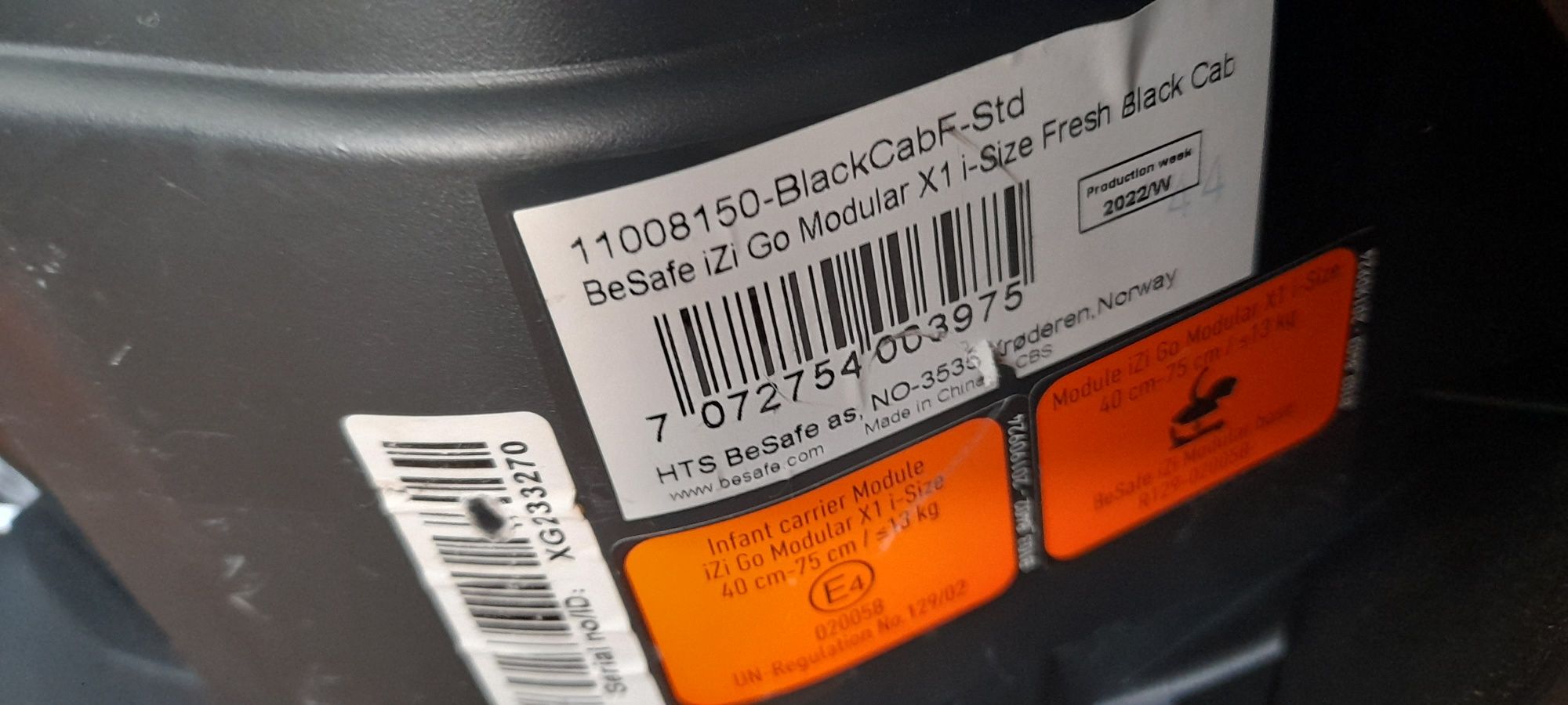 Base isofix be safe