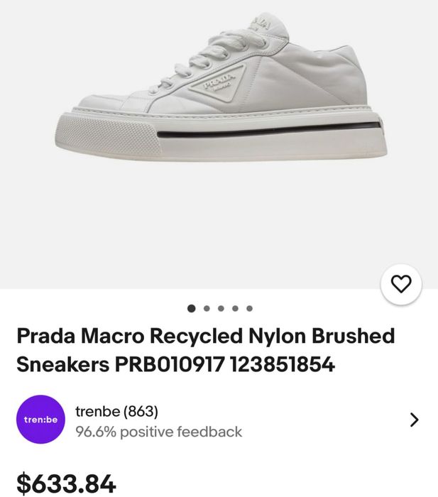 Prada кросівки оригінал