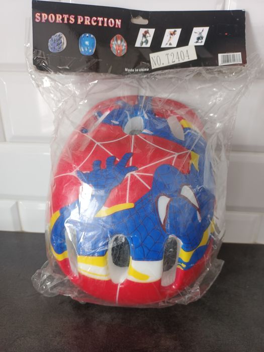 Kask styropianowy Spiderman