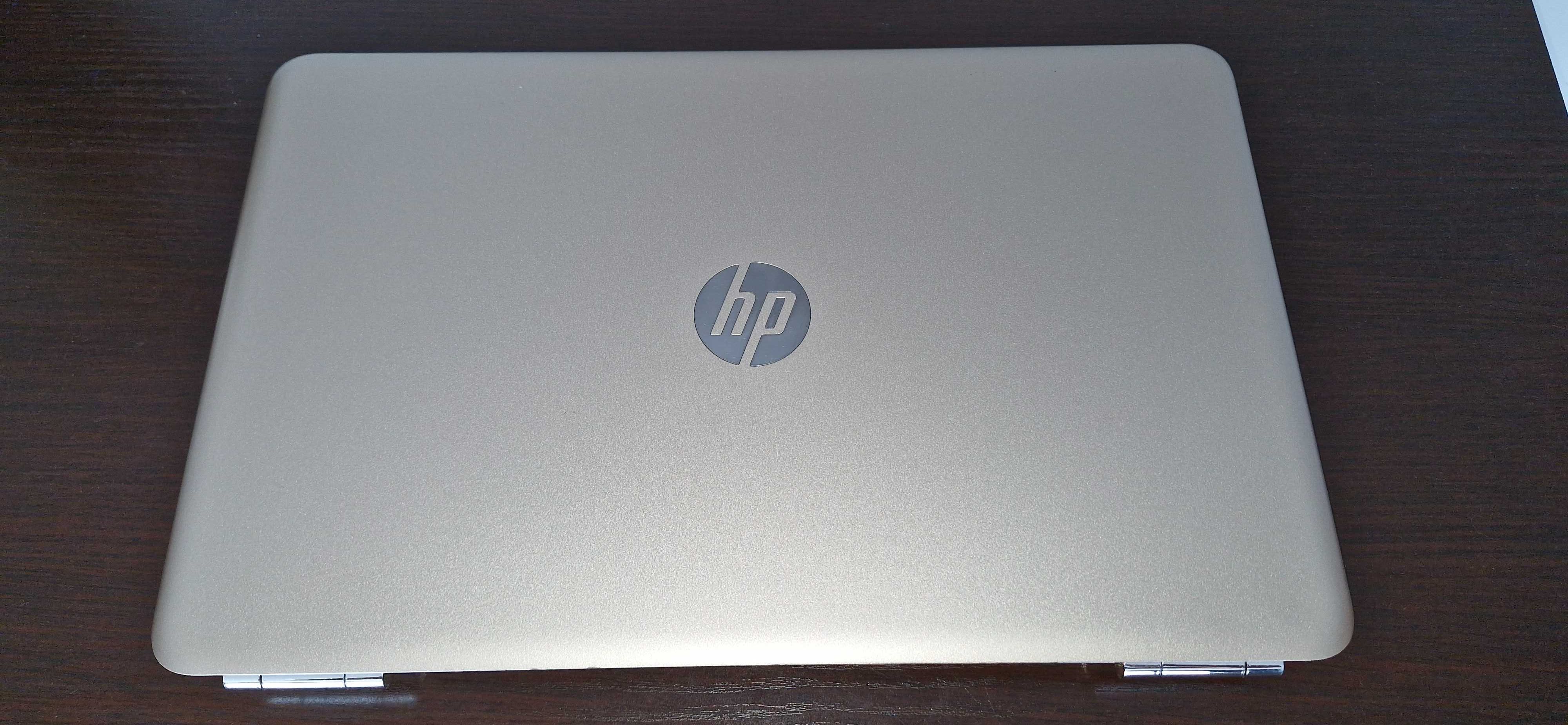 Złoty notebook HP 15,6FHD i7 16GB RAM 512GB SSD MX940 4GB Win 10