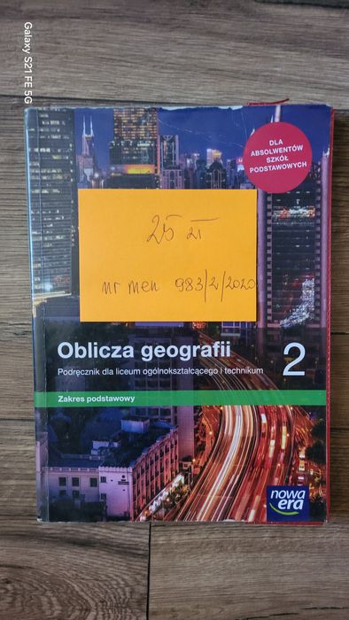 Oblicza geografii 2 zakres podstawowy Nowa Era