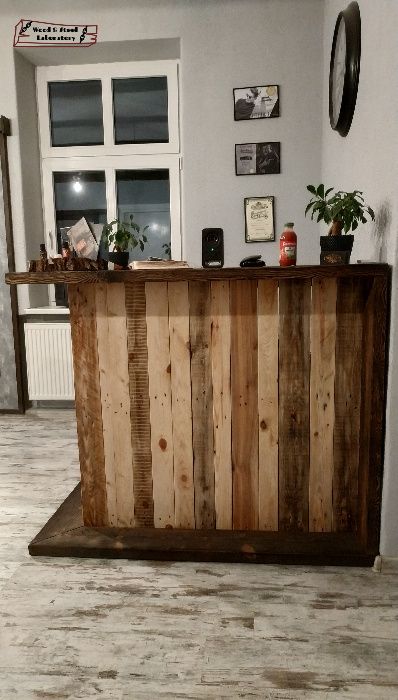 Lada drewniana w stylu rustykalnym/ indriustralnym/ vintage/ opalana