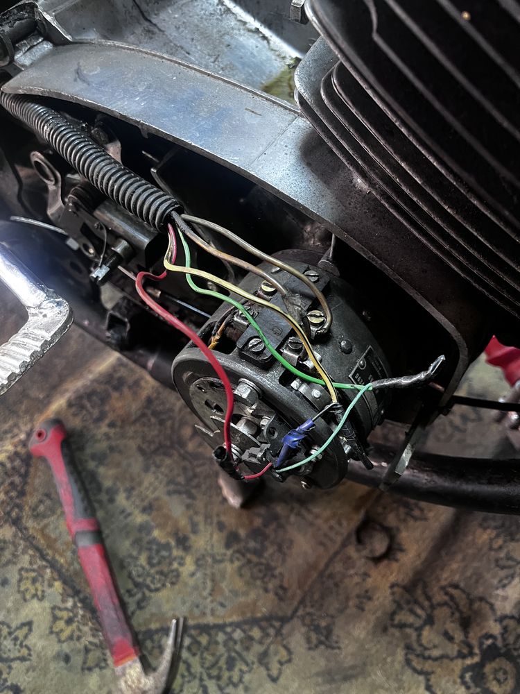 Двигатель ЯВА/Jawa 6v в отличном состоянии