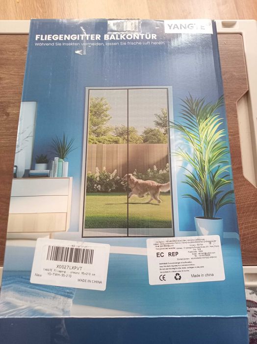 Moskitiera magnetyczna do drzwi 95x210