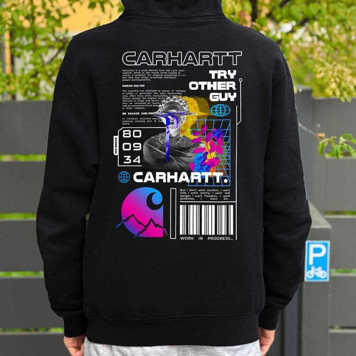 Худи CARHARTT Big Logo » Худі Кархарт » Зип кофта » Зипка зіпка