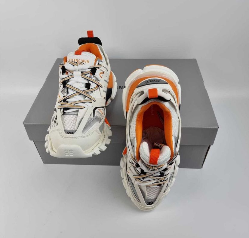 Balenciaga Track White Orange