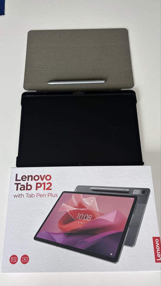 Tablet Lenovo P12 com cabeta Pen Tab Plus