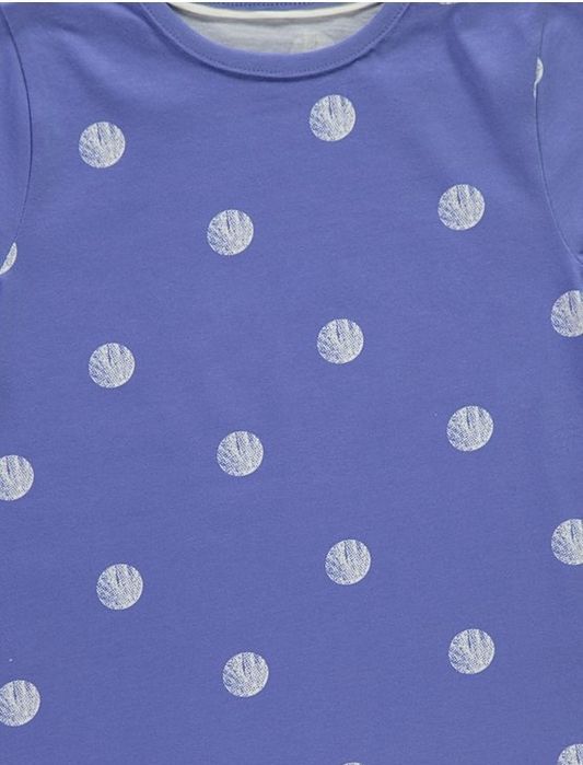 128-135 George 134 5pak piżam bawełniana piżama krótki rękaw kwiaty UK