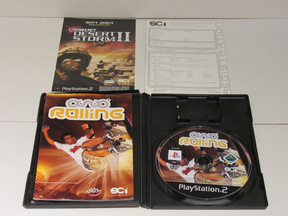 Jogo Playstation 2 PS2 Rolling completo