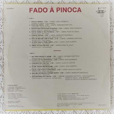 Conjunto de 4 LPs em vinil - Fado