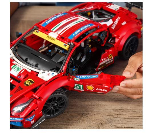 Lego Technic 42125 Ferrari 488 GTE AF Corse #51