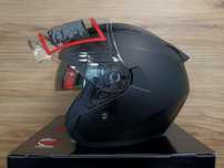 Kask ROXAR Orlando - czarny mat - nowy - rozm. XL + outlet - tanio!!!