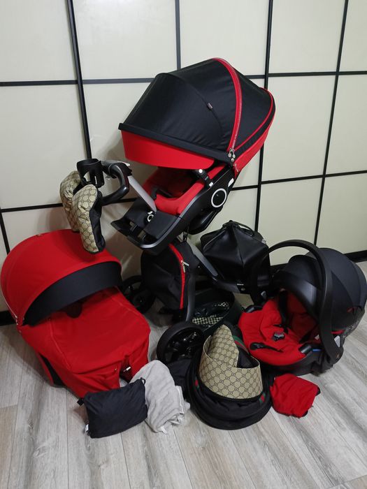 Коляска Stokke Xplory V6 3в1 повний комплект. Стан нової.