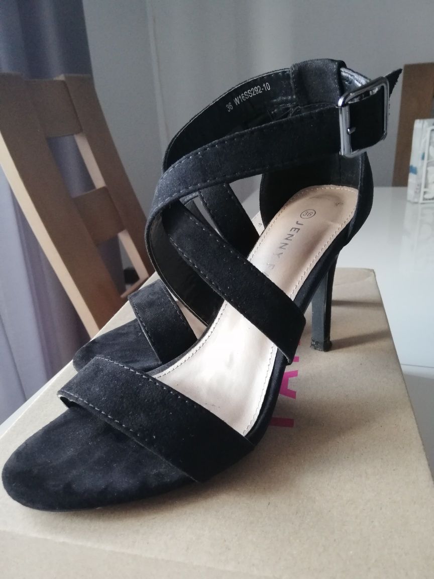 Buty szpilki sandałki rozmiar 36