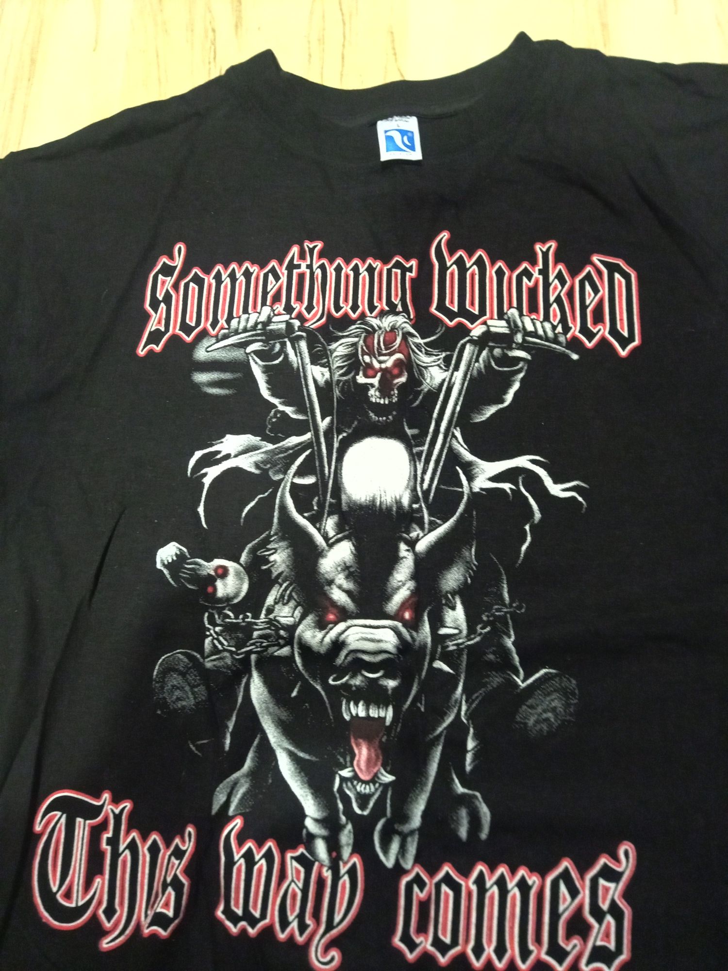 Koszulka , t-shirt dla motocyklisty, metal ,czacha