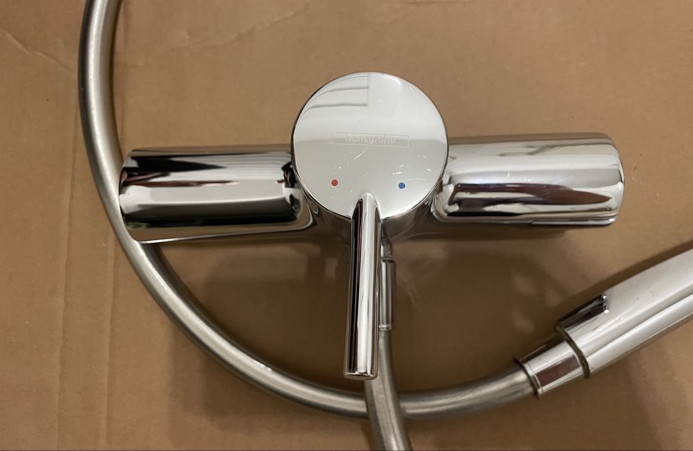 Bateria prysznicowa Hansgrohe Talis S zestaw słuchawka wąż