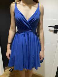 Sukienka rozmiar 32 niebieska idealna na bal ośmioklasisty
