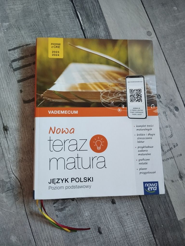 Vademecum Teraz matura język polski Nowa Era