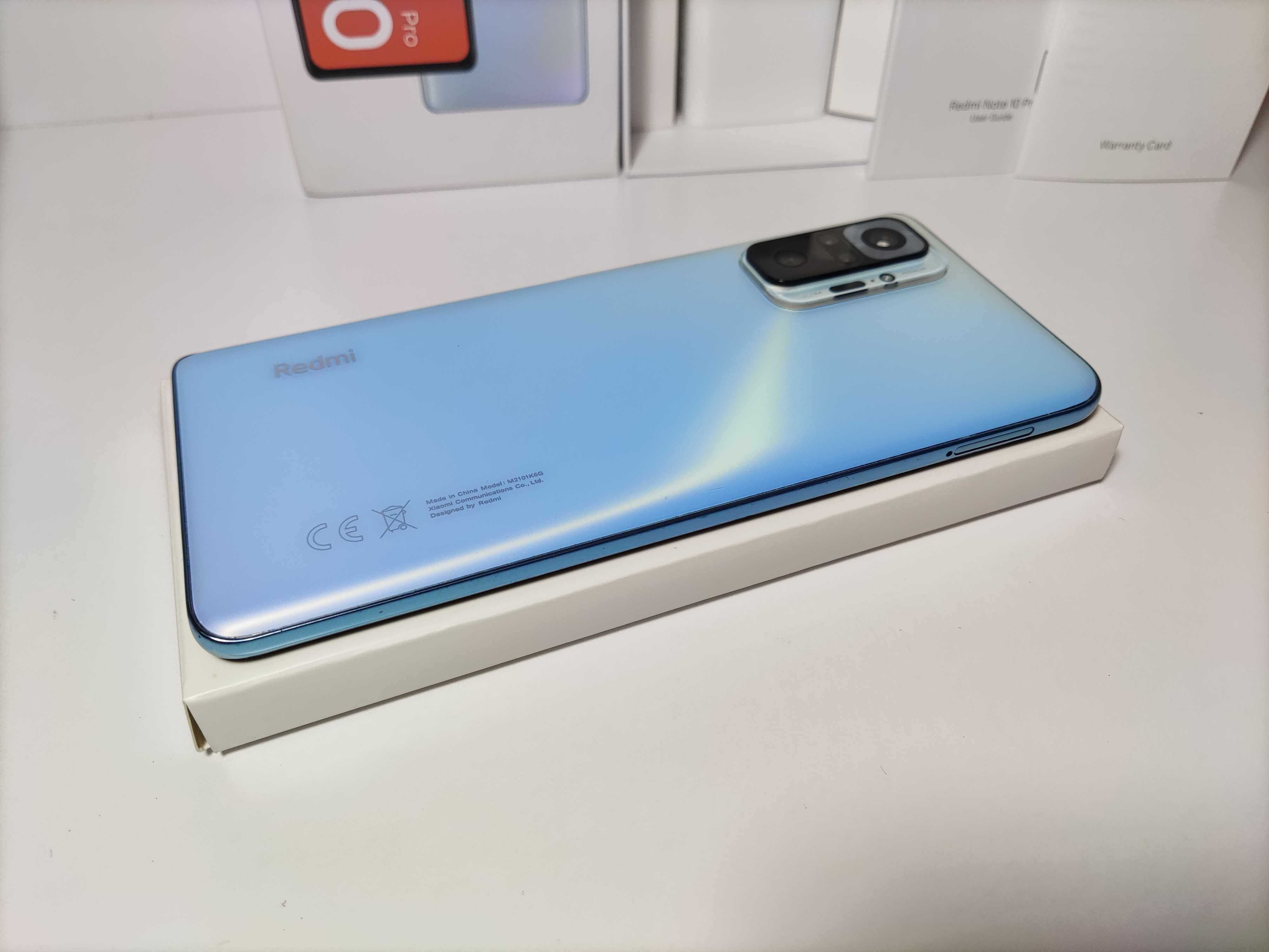 Xiaomi Redmi Note 10 Pro 6+2/128GB Glacier Blue. 120hz.