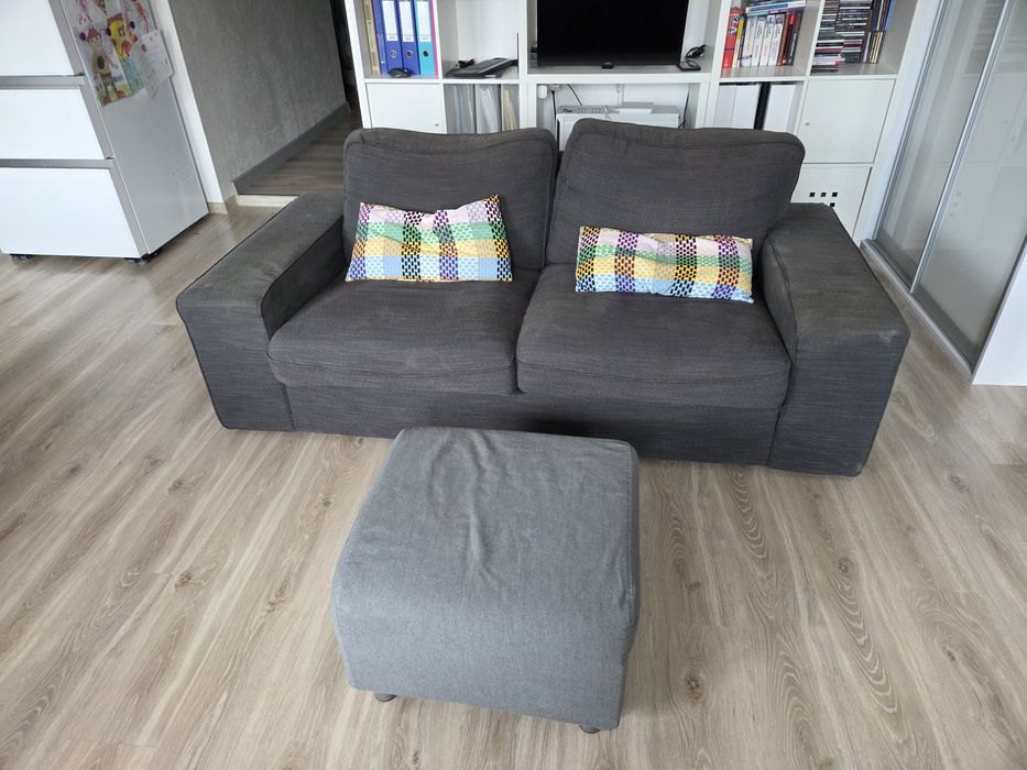 Kanapa Sofa Ikea podnóżek Ikea